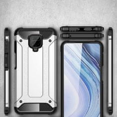 IZMAEL Pouzdro Hybrid Armor pre Xiaomi Redmi Note 9S/Redmi Note 9 Pro - Černá KP9536