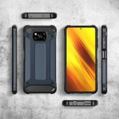 IZMAEL Pouzdro Hybrid Armor pre Xiaomi Poco X3 NFC/Poco X3 Pro - Černá KP9531