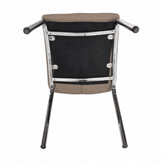 ATAN Jídelní židle GERDA NEW - béžová / chrom