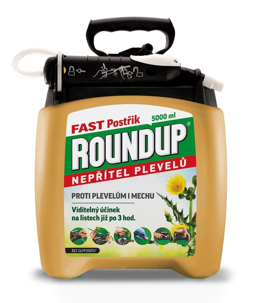 Roundup postřikovač Fast 5 l P&G