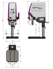 Optimum Stolní vrtačka OPTIdrill DX 13 V