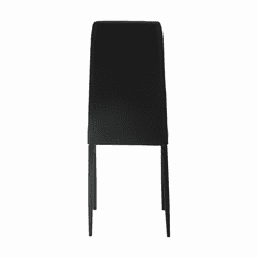 ATAN Jídelní židle ENRA - tmavě šedá/černá