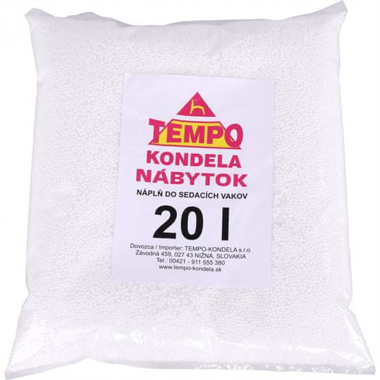 ATAN Náplň do sedacích vaků, EPS polystyrénové kuličky, balení 20 l