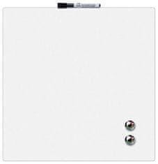 Rexel Magnetická tabule, bílá, čtverec, 360x360 mm