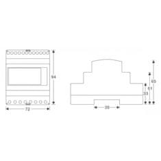 Eastron Eastron SDM630-MODBUS V3 Multifunkční měřič