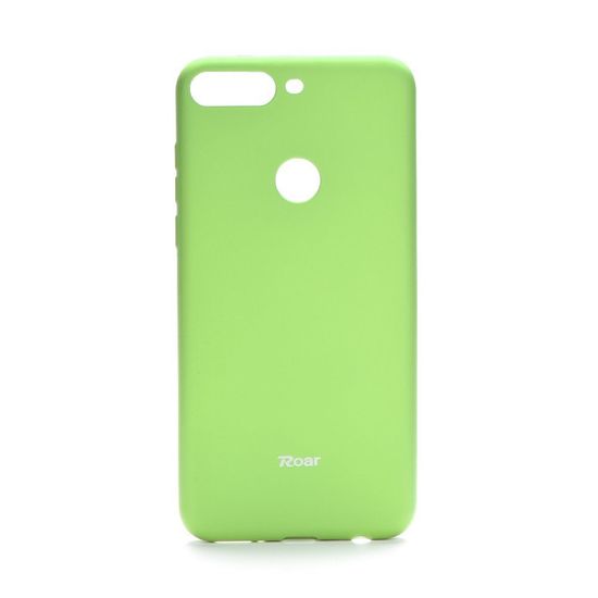 ROAR Obal / kryt na Huawei Y7 2018 limetkový - Roar Colorful Jelly Case