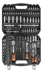 NEO Tools  Sada stopek 1/4", 3/8", 1/2", 182ks