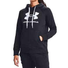 Under Armour Rival Fleece Logo Hoodie-BLK, Rival Fleece Logo Hoodie-BLK | 1356318-001 | LG