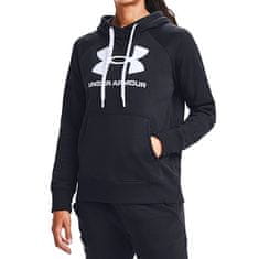 Under Armour Rival Fleece Logo Hoodie-BLK, Rival Fleece Logo Hoodie-BLK | 1356318-001 | XS