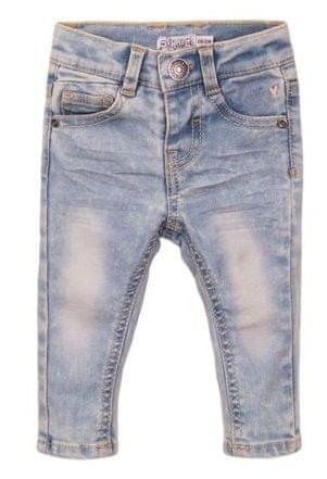 Dirkje dívčí džíny se srdíčkem VD0412A 110 modrá