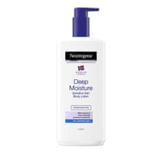 Neutrogena Hloubkově hydratační tělové mléko pro citlivou pokožku 24 H (Objem 400 ml)