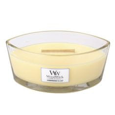 Woodwick svíčka loď Lemongrass & Lily 453.6 g