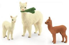 Schleich 42544 Rodina lam Alpaka