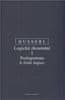 Edmund Husserl: Logická zkoumání I. - Prolegomena k čisté logice