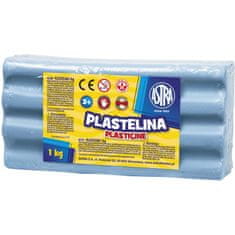 Astra Plastelína 1kg Modrá nebeská, 303111013