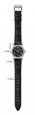 Slava Time Dámské bílé hodinky SLAVA s kamínky kolem ciferníku SLAVA 10080