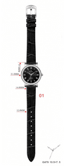 Slava Time Dámské malé hodinky s úzkým páskem SLAVA 10048