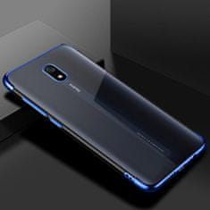 FORCELL Gelové pouzdro s metalickým rámečkem pro Xiaomi Redmi 8A , modrá, 9111201898103