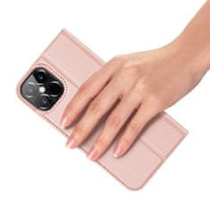 Dux Ducis Skin knížkové pouzdro na iPhone 12 Pro Max pink