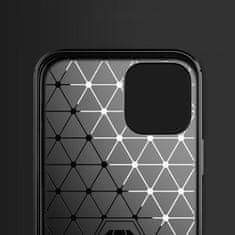 IZMAEL Pouzdro Carbon Bush TPU pre Apple iPhone 12 Mini - Modrá KP9419