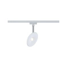 Paulmann PAULMANN URail LED-spot Sphere bílá chrom 7,4W 2.700K 969.37 96937