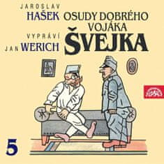 Hašek Jaroslav: Osudy dobrého vojáka Švejka 5 (2x CD)