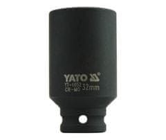 YATO Nástavec 1/2" rázový šestihranný hluboký 32 mm CrMo