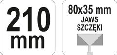 YATO Kleště tvarovací rovné 210 mm