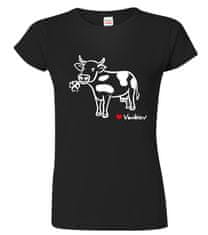 Hobbytriko Tričko pro chalupáře - Kráva Barva: Černá (01), Velikost: 3XL
