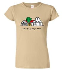 Hobbytriko Tričko pro chalupáře - Chalupa Barva: Apple Green (92), Velikost: M