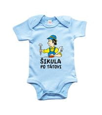 Hobbytriko Body dětské - Šikula po tátovi Barva: Modrá (Soft Blue), velikost: 3-6 m