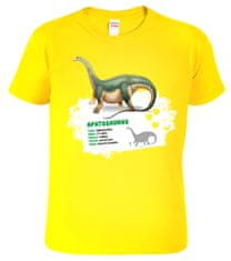 Hobbytriko Dětské tričko s dinosaurem - Apatosaurus Barva: Námořní modrá (02), Velikost: 4 roky / 110 cm