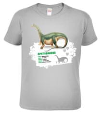 Hobbytriko Dětské tričko s dinosaurem - Apatosaurus Barva: Námořní modrá (02), Velikost: 4 roky / 110 cm