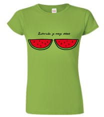 Hobbytriko Tričko pro zahrádkáře - Melouny (SLEVA) Barva: Apple Green (92), Velikost: XL