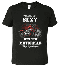 Hobbytriko Tričko pro motorkáře - Sexy motorkář Barva: Černá (01), Velikost: S