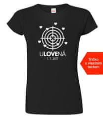 Hobbytriko Svatební tričko pro nevěstu - Ulovená Barva: Červená (07), Velikost: 2XL