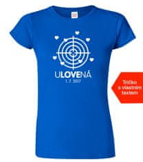 Hobbytriko Dámské tričko na rozlučku se svobodou - Ulovená Barva: Fuchsia red (49), Velikost: S