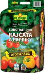 AGRO CS FLORIA Substrát na rajčata a papriky OTOČ A SÁZEJ 40 l