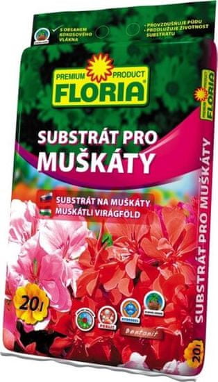 AGRO CS FLORIA Substrát pro muškáty - více velikostí