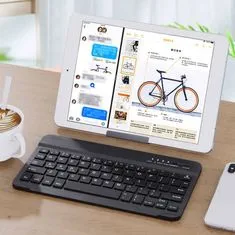 Kaku Jieda Smart bluetooth klávesnice na tablet 8'', černá