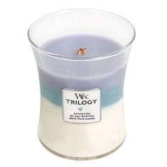 Woodwick Trilogy střední svíčka Calming Retreat 275 g