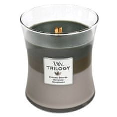 Woodwick Trilogy střední svíčka Cozy Cabin 275 g