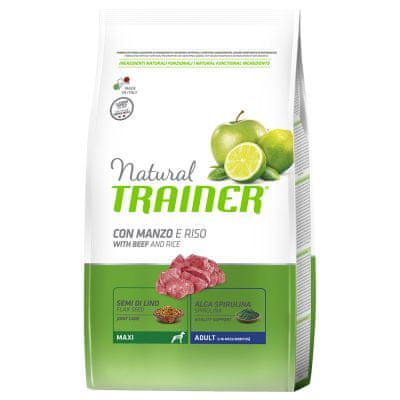 TRAINER Natural Maxi Ad. Hovězí a rýže 12kg