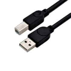 W-STAR W-Star Kabel USB/A na USB/B, 1m, černá tiskárny, skenery, KBUSBB-1m