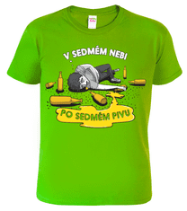 Hobbytriko Vtipné tričko - Opilec Barva: Apple Green (92), Velikost: XL
