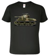 Hobbytriko Army tričko s tankem - Sherman Barva: Military 60, Velikost: M