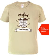 Hobbytriko Tričko pro včelaře - Včelař z Barva: Bílá, Velikost: 4XL