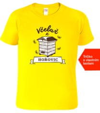 Hobbytriko Tričko pro včelaře - Včelař z Barva: Bílá, Velikost: 4XL