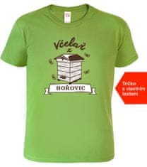 Hobbytriko Tričko pro včelaře - Včelař z Barva: Bílá, Velikost: 4XL