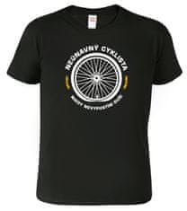 Hobbytriko Vtipné tričko - Neúnavný cyklista Barva: Námořní modrá (02), Velikost: L